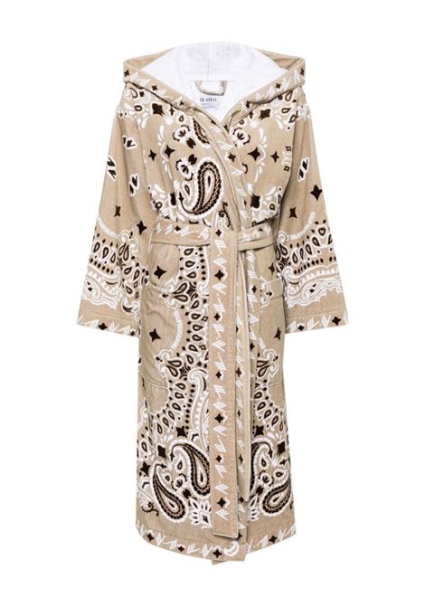 Accappatoio con stampa paisley in beige e marrone di The Attico - donna THE ATTICO | Lifestyle | SPEWOTH09XXX02827